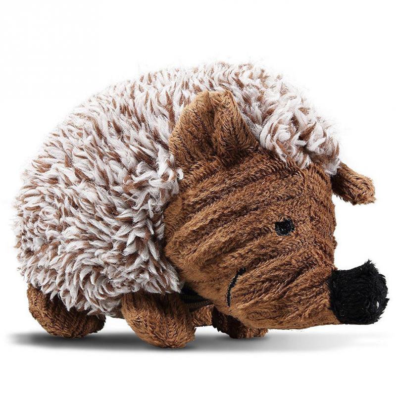Cute Squeaky Funny Hedgehog Chew Toy For Dogs
