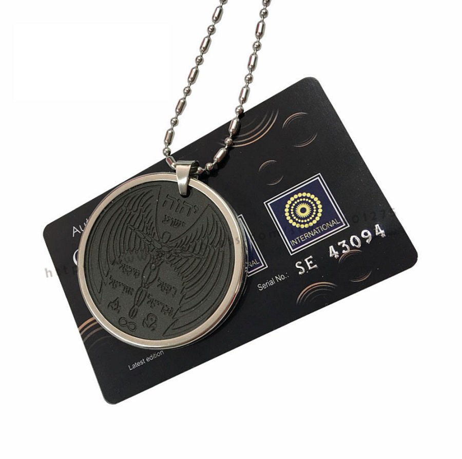 Mystical Angel Powerful Quantum Scalar Energy Pendant 3000cc S/S Necklace & Protector