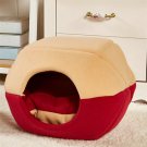 Cat Dog Cave Bed Foldable Soft Warm