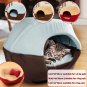 Cat Dog Cave Bed Foldable Soft Warm