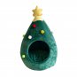 CHRISTMAS TREE WINTER WARM WINTER CAT HOUSE PET BED