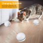 Smart Interactive 360 Degree LED Luminous Automatic Self Rolling Ball - USB Charging