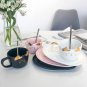 200ML Cat Gold Ceramic Coffee/Tea Cup Set