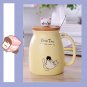 250ml Cute Creative Cat Glass Coffee Tea Milk Water Mug with Cat Tail Handle