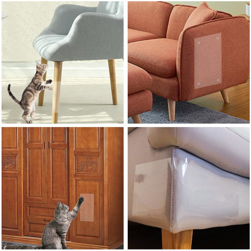 2Pcs Cat Scratch Furniture Protector Mat/Sofa Protector Protect your