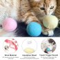Smart Kitty Engaging Cute Bird/Cricket/Frog Sounds Interactive Ball Catnip Toy - Set of 3