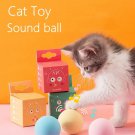 Smart Kitty Engaging Cute Bird/Cricket/Frog Sounds Interactive Ball Catnip Toy - Set of 3