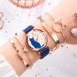 Stylish Cute Cat Dial Magnetic Ladies Quartz Watch Bracelet