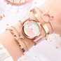 Stylish Cute Cat Dial Magnetic Ladies Quartz Watch Bracelet