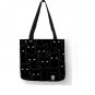 Cute Black Cat Print Tote Bag Foldable Shopping Bag