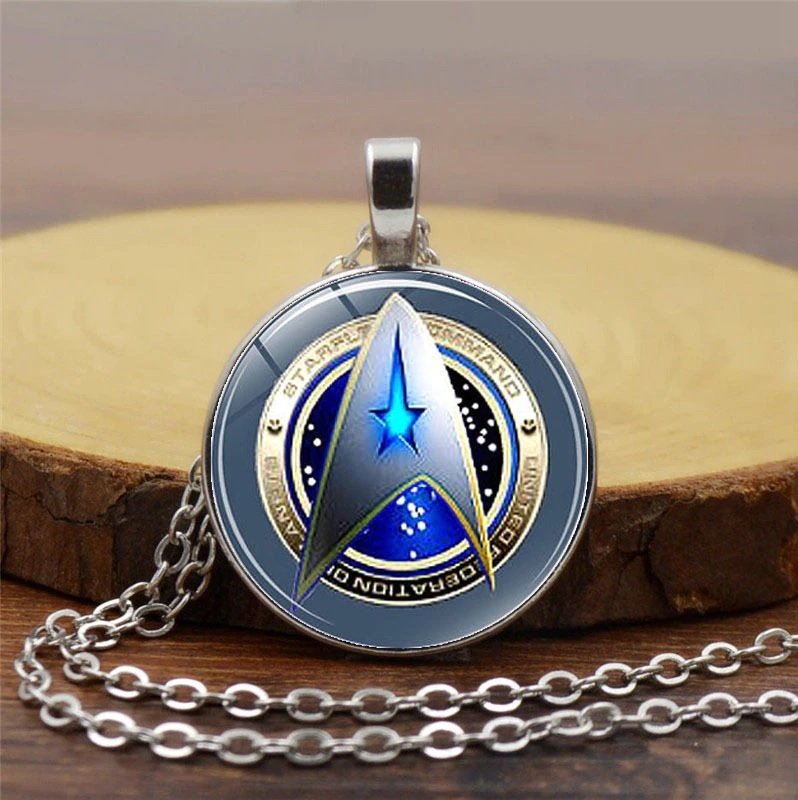 Star Trek Time Gem Pendant Necklace