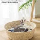 New Simple Japanese Style Woven Cat Nest Bed High Quality Rattan (Natural)
