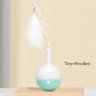 Smart Interactive Cat Toy Feather Self Rotating Automatic Tumbler Food Ball Toy for Cat Kitten