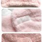Ultra-Soft Fluffy Fleece Blanket Nursery Swaddle Wrap Baby Cocoon