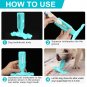 Dog Chew Toy Toothbrush Teeth Cleaning Dog Toy Toothbrush 100% Natural Rubber!