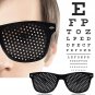 Anti Fatigue 5-Pinhole Stenopeic Vision Improve Eyesight UV400 Eye Care Sunglasses