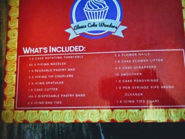 Aleeza Cake Wonders Decorating Kit