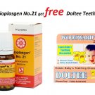 Bioplasgen No. 21 Remedy for baby Teething Trouble, Buy 2 Bio-21 GET free Doltee