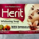 2 X HERIT Beauty Soap for RADIANT Face Glow & REMOVE ACNE WRINKLE DARK SPOTS