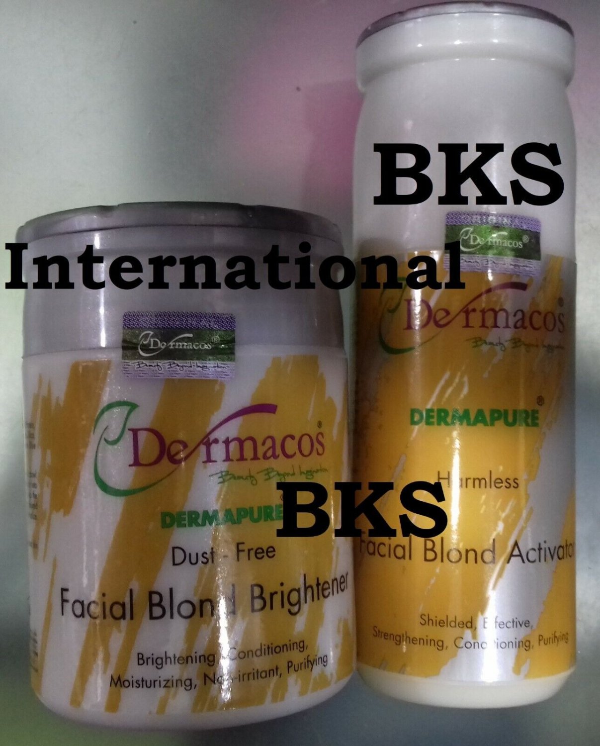 Dermacos Whitening Bleach Cream Blonder Brightener & Facial Activator