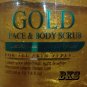 New Silky Cool Extra Gold Face & Body Scrub unisex use for All Skin Types, 300ml