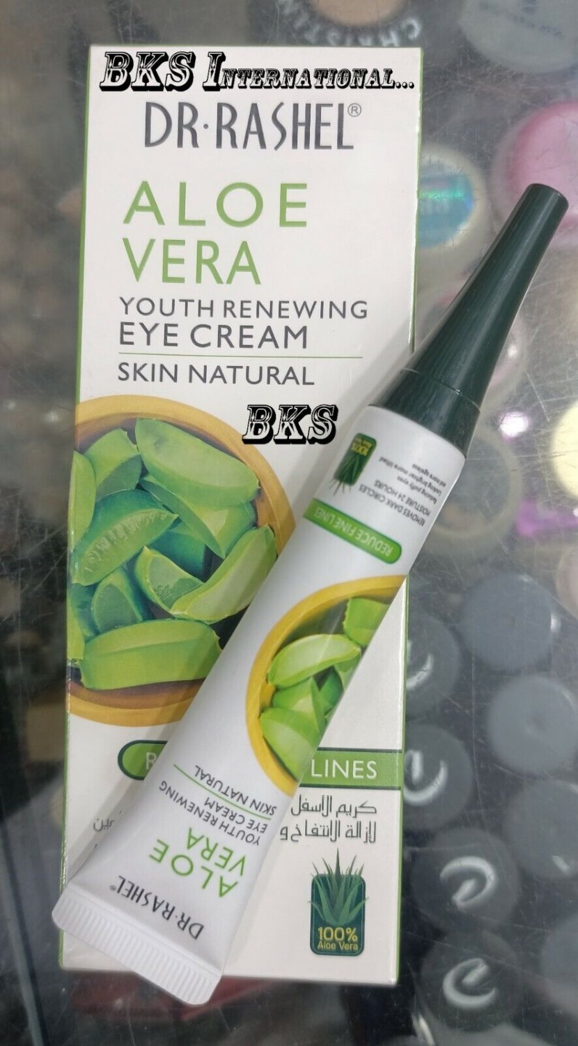 Aloe Vera Moisturizing Eye Dark Circles and Wrinkle, Fine Line Eye Cream & Gel.