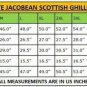 Small Size Green Color Cotton Traditional Scottish Style Jacobean Jacobite Ghillie Kilt Shirt