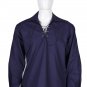 3XL Size navy Blue Color Cotton Traditional Scottish Style Jacobean Jacobite Ghillie Kilt Shirt