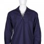 6XL Size navy Blue Color Cotton Traditional Scottish Style Jacobean Jacobite Ghillie Kilt Shirt