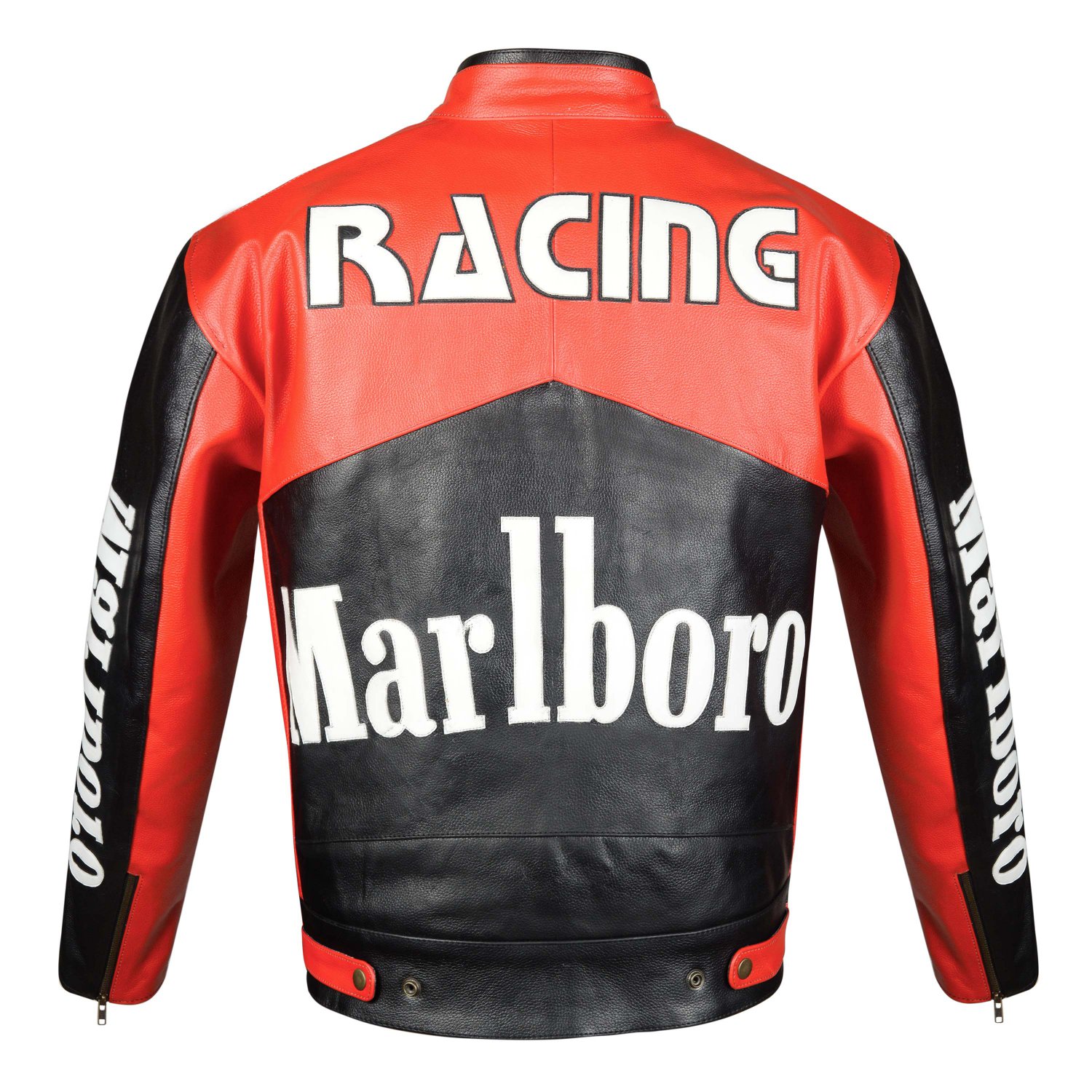 Marlboro Motorbike Motorcycle Rider Leather Jacket Best ...