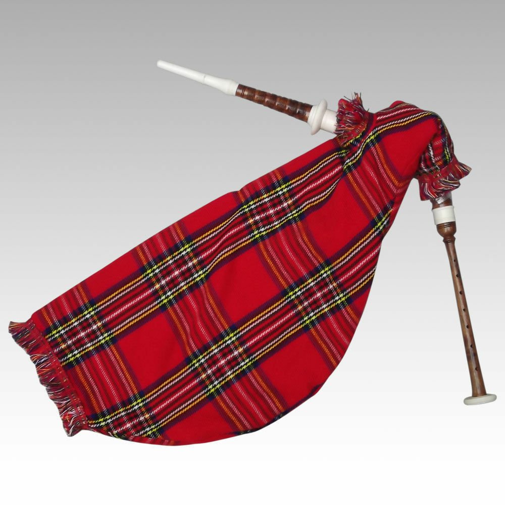 Scottish Goose Practice Bagpipe Black Imitation Ivory Mounts Royal