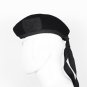 Handmade SCOTTISH Glengarry Wool Hat/Cap kilt cap Black wool Size 54
