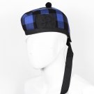 Scottish GLENGARRY Cap Traditional Military Piper Hat KILT Cap Clan Buffalo Plaid Size 62 cm