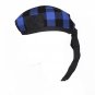 Scottish GLENGARRY Cap Traditional Military Piper Hat KILT Cap Clan Buffalo Plaid Size 60 cm