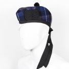 Scottish GLENGARRY Cap Traditional Military Piper Hat KILT Cap Clan Pride Of Scotland Size 58 cm