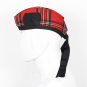 Scottish GLENGARRY Cap Traditional Military Piper Hat KILT Cap Clan Royal Stewart Size 60 cm