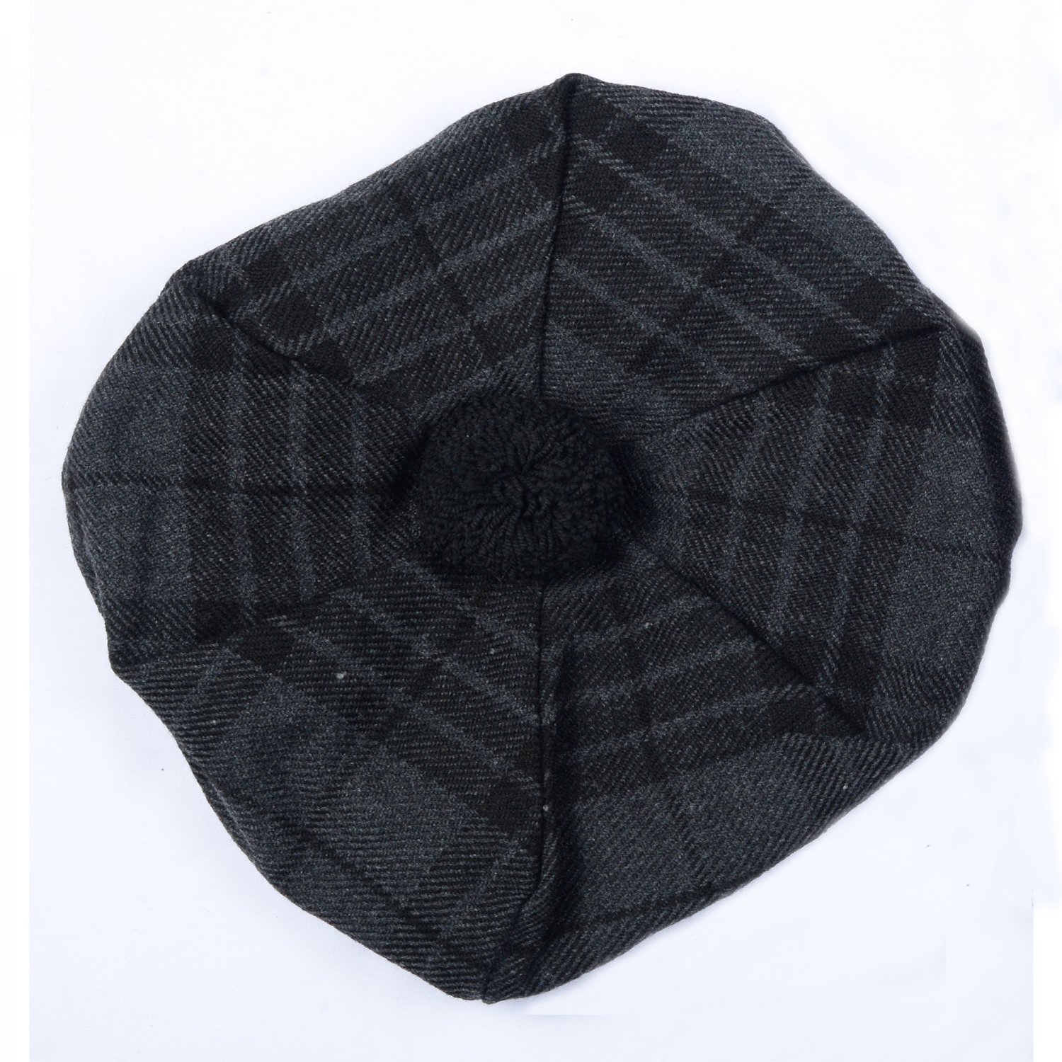 Scottish Tam O' Shanter Hat Clan Tartan/Tammy HAT Kilt Cap One Size Grey Watch