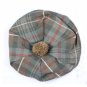 Scottish Tam O' Shanter Hat Clan Tartan/Tammy HAT Kilt Cap One Size Mackenzie Weathered