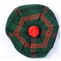 Scottish Tam O' Shanter Hat Clan Tartan/Tammy HAT Kilt Cap One Size  Rose Hunting