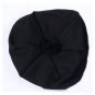Scottish Tam O' Shanter Hat Clan Tartan/Tammy HAT Kilt Cap One Size  Solid Black