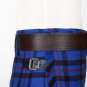 Traditional Scottish Leather Brown Kilt Belt -Medieval Celtic Embossing - Free Buckle Size 38