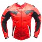 Motorbike Racing Motorcycle Rider Leather Jacket Best Quality L Size