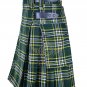 Scottish Men's Modern utility kilt - Two Cargo Pockets Kilt St-Patrick Tartan