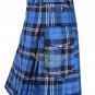 Scottish UTILITY KILT Handmade Kilt-Cargo Pockets Utility Kilt Ramsey Blue Hunting Tartan