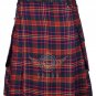 Scottish UTILITY KILT Handmade Kilt-Cargo Pockets Utility Kilt Cameron Tartan