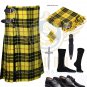 Scottish 8 Yard KILT Men's Macleod of Lewis Traditional 8 yard KILT & Free Accessories
