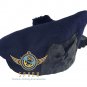 Scottish Highlander Military Piper Navy Blue BALMORAL Bonnet Hat /KILT CAP 100% Wool
