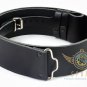 Men's Scottish Black Leather Kilt Belt Traditional Highlander Kilt Belt 100% Genuine Leather