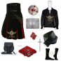 Men's Scottish Royal Stewart Hybrid Utility Kilt Cotton & Tartan Kilt package