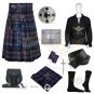 Men's Scottish Pride of Scotland Utility Kilt - 2 Cargo pockets Utility kilt Deal Set